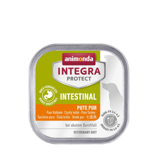Корм влажный для собак Animonda Integra Protect Intestinal Pure Turkey моно индейка (нарушении кишечно - желудочного тракта) -150г