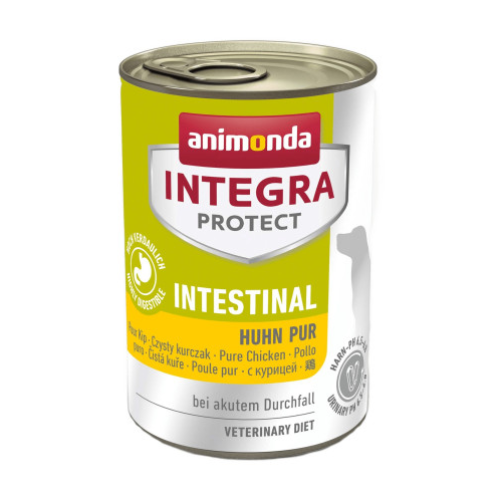 Корм вологий для собак Animonda Integra Protect Intestinal Pure Chicken моно курка (порушенні кишково - штункового тракту) - 400г