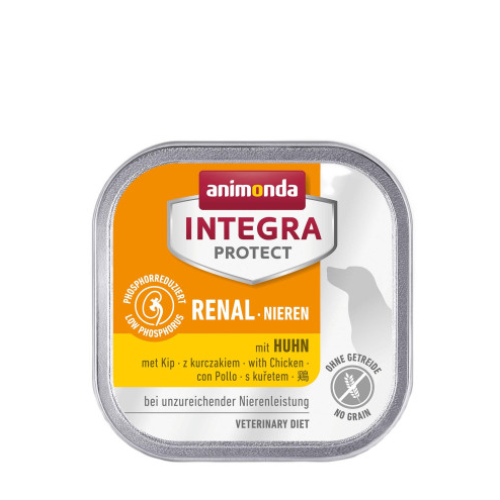 Корм влажный для собак Animonda Integra Protect Renal with Chicken моно курица (при болезнях почек) - 150г