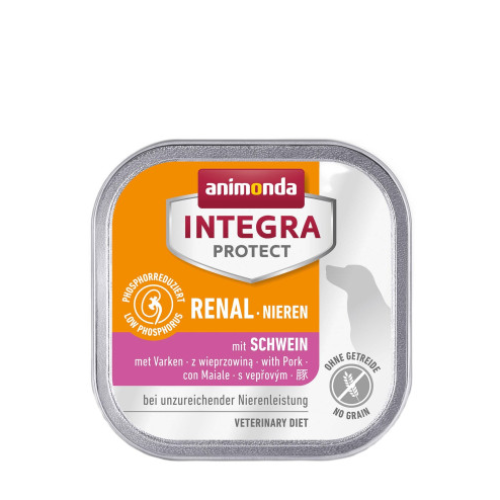Корм влажный для собак Animonda Integra Protect Renal with Pork моно свинина (при болезнях почек) - 150г