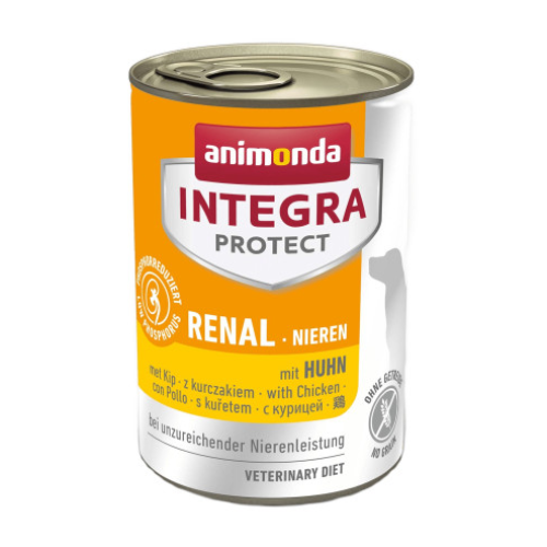 Корм влажный для собак Animonda Integra Protect Renal withChicken моно курица (при болезнях почек) - 400г
