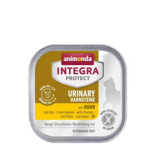 Корм вологий для котів Animonda Integra Protect Urinary Struvit dish with Chicken з куркою алю трай (сечокам'яній хворобі) - 100г 