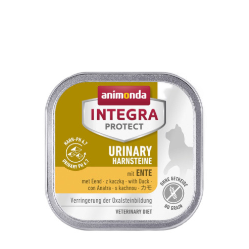 Корм вологий для котів Animonda Integra Protect Urinary Oxalate - dish with Duck з качкою алю трай (при оксалатах)  - 100г