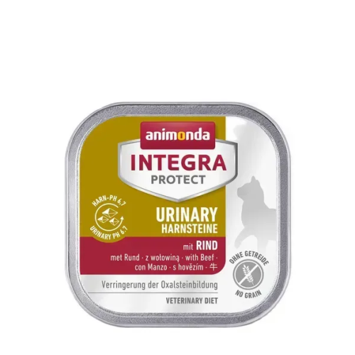 Корм вологий для котів Animonda Integra Protect Urinary Oxalate - dish with Beef з яловичиною алю трай (при оксалатах) - 100г