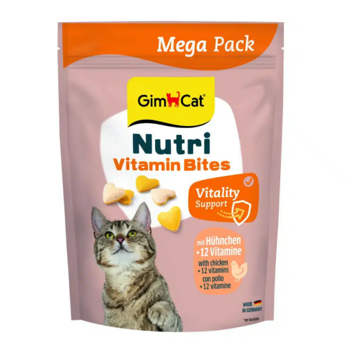Мультивитамин для кошек GimCat NUTRI с курицей- 425г