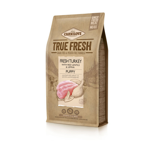 Сухой корм Carnilove True Fresh Turkey Puppy для щенков с индейкой, 1,4 кг