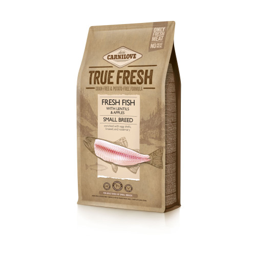 Сухой корм Carnilove True Fresh Fish Adult Small Breed для собак малых пород с рыбой, 1,4 кг