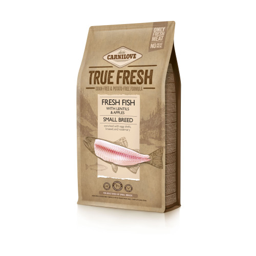 Сухой корм Carnilove True Fresh Fish Adult Small Breed для собак малых пород с рыбой, 4 кг