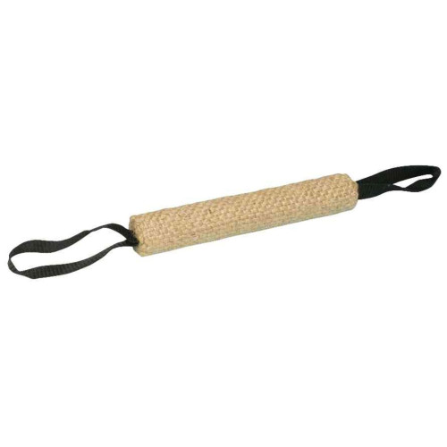 Игрушка для собак Trixie Training Dummy Biting Roll Ролл для тренировки 4×26 см общая длина 53 см (джутовый)