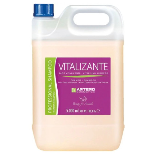 Шампунь Artero Vitalizante для жесткой и объемной шерсти собак, концентрат, 5 л