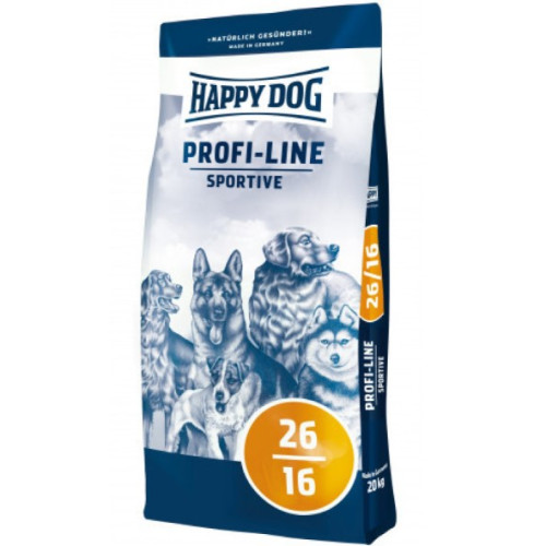 Сухий корм Happy Dog Profi-Line Sportive 26/16 для собак із підвищеною потребою в енергії, 20 кг