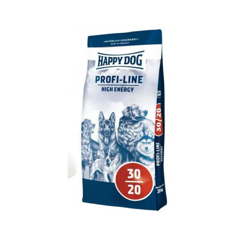 Сухий корм Happy Dog Profi-Line High Energy 30/20 для робочих і службових собак, 20 кг