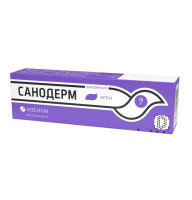 Мазь Arterium Санодерм для лікування захворювань шкіри у котів та собак, 15 г