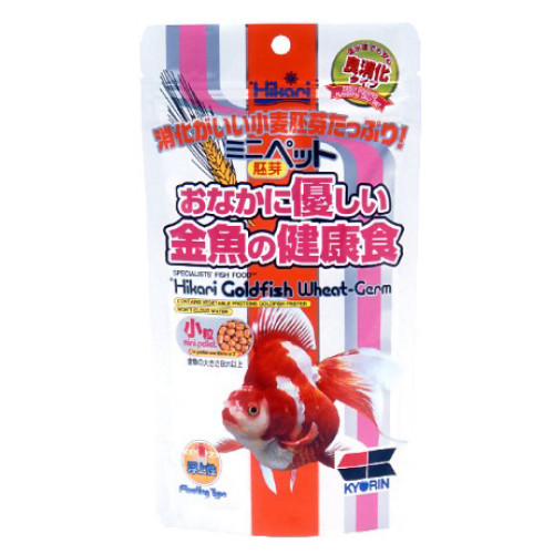 Ежедневный корм для вуалехвостов HIKARI GOLDFISH WHEAT-GERM MINI (плавающая гранула 3мм) - 200г