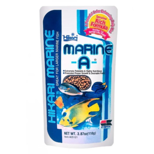 Корм для морських рибок HIKARI MARINE MARINE-A (тонучі гранули 2.3-2.6мм) - 110 г
