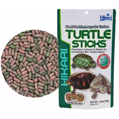 Корм для водоплавающих черепах HIKARI TURTLE STICKS (плавающие палочки) - 120г