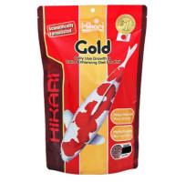 Корм для ставкових риб HIKARI GOLD S (гранули 3.5-4мм) для посилення кольору карпів Коі та інших риб - 500 г