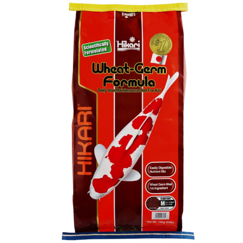 Корм для прудовых рыб HIKARI WHEAT-GERM FORMULA M (5-5.5 мм) универсальный - 10 кг