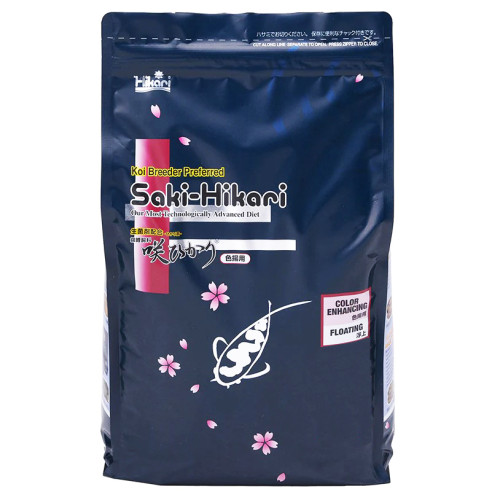 Корм для ставкових риб SAKI-HIKARI COLOR ENHANCING L (покращення кольору, плаваюча гранула 7.5-8.5мм) - 5 кг