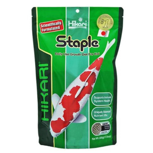 Основной повседневный корм для прудовых рыб HIKARI STAPLE M (4-5мм) - 500 г