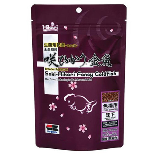Корм для золотых рыб с пробиотиками SAKI-HIKARI FANCY GOLDFISH COLOR ENHANCING FLOATING (тонущие палочки 3мм) - 200г