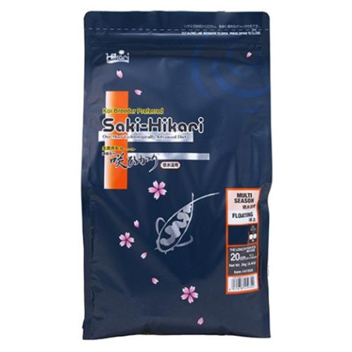 Всесезонный корм для прудовых рыб SAKI-HIKARI MULTI SEASON M (5-5.5 мм) - 2 кг