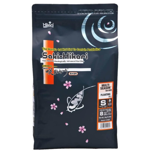 Всесезонный корм для прудовых рыб SAKI-HIKARI MULTI SEASON S (3.5-4 мм) - 2 кг