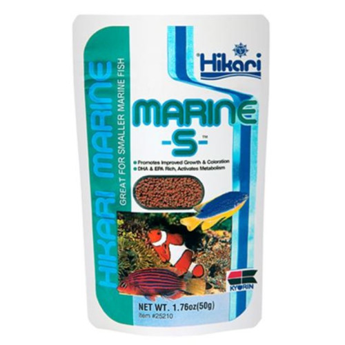 Корм для морских рыб HIKARI MARINE MARINE-S (тонущая гранула 1-1.5 мм) - 50 г