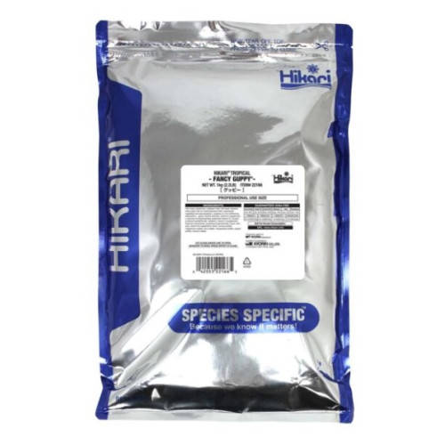Корм для гуппі та інших живородних рибок HIKARI TROPICAL FANCY GUPPY (гранули 0.6 мм) - 1 кг
