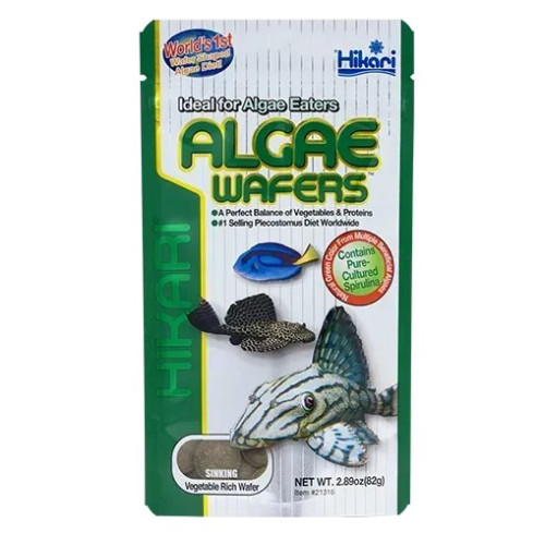 Корм для растительноядных сомов от 10 см HIKARI TROPICAL ALGAE WAFERS (таблетки 15-20 мм) - 82г