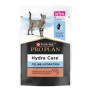 Вологий корм ProPlan Hydra Care для дорослих котів, що сприяє збільшенню споживання рідини та розрідженню сечі, з лососем, 10х75 г