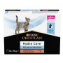 Вологий корм ProPlan Hydra Care для дорослих котів, що сприяє збільшенню споживання рідини та розрідженню сечі, з лососем, 10х75 г