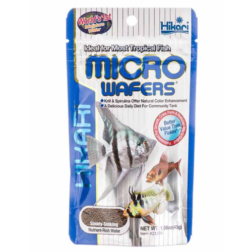 Корм для малых тропических рыбок HIKARI TROPICAL MICRO WAFERS (диски 1 мм) - 45 г