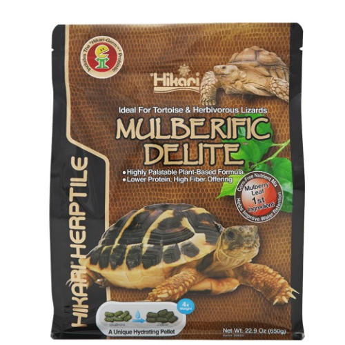Корм для сухопутних (суходільних) черепах HIKARI HERPTILE MULBERIFIC DELITE - 650г