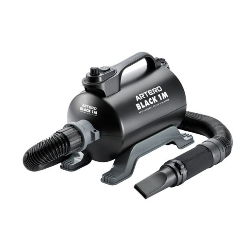 Фен портативный для сушки шерсти животных Artero Black 1 M, 2000 Вт, 1 мотор
