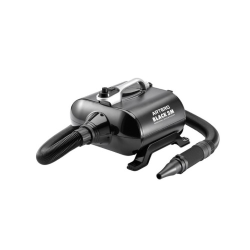 Фен портативний для сушки шерсті тварин Artero Black 2 M, 3000 Вт, 2 моторa