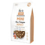 Сухой корм Brit Care Mini Raw Delights Adult для взрослых собак малых пород с индейкой и креветками, 2 кг