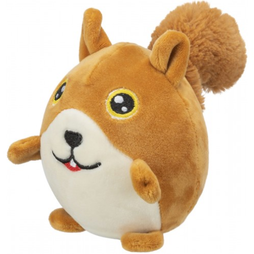 Іграшка для собак Trixie Білка з ефектом пам 'яті (помаранчева) - 13см