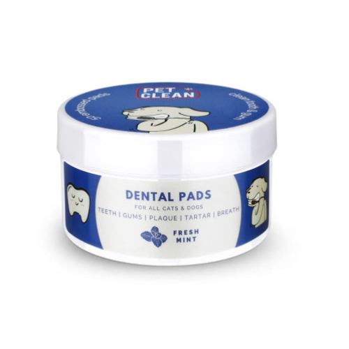Салфетки влажные для домашних животных Pet Clean PET DENTAL WIPES (гигиена и чистка зубов) - 50шт
