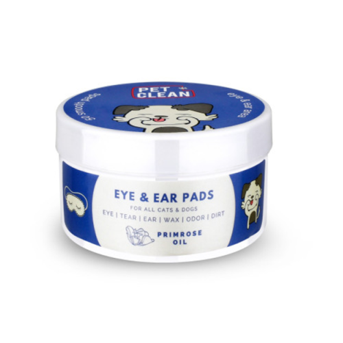 Салфетки влажные для домашних животных Pet Clean PET EYE/EAR WIPES (гигиена глаз и ушей) - 50шт