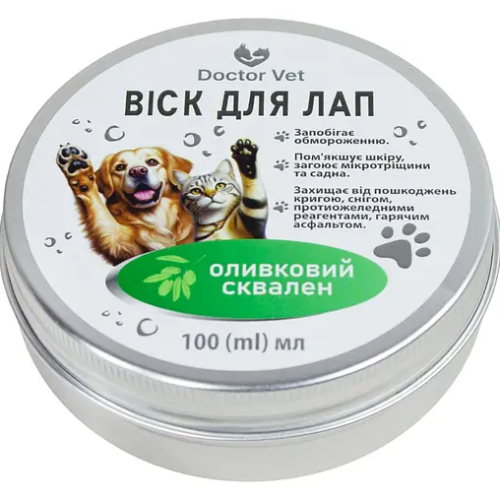 Захисний віск для тварин Doctor Vet (догляд за лапами) - 100 мл