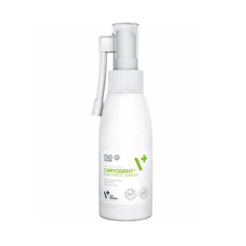 Энзимный спрей для собак и кошек VetExpert CaryoDent Enzymatic Spray (гигиена полости рта) - 75гр
