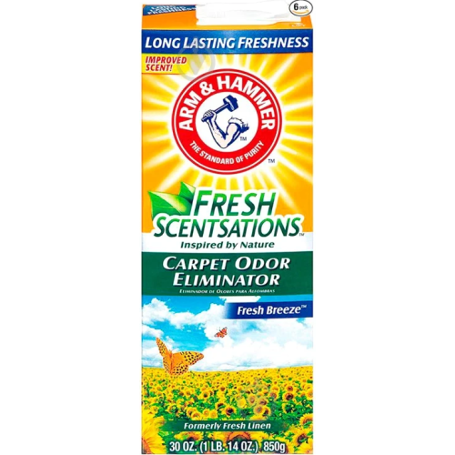 Освіжувач для усунення запахів від тварин Arm&Hammer Свіжий Бриз (приміщення, килими, підстилках) порошок - 850 гр