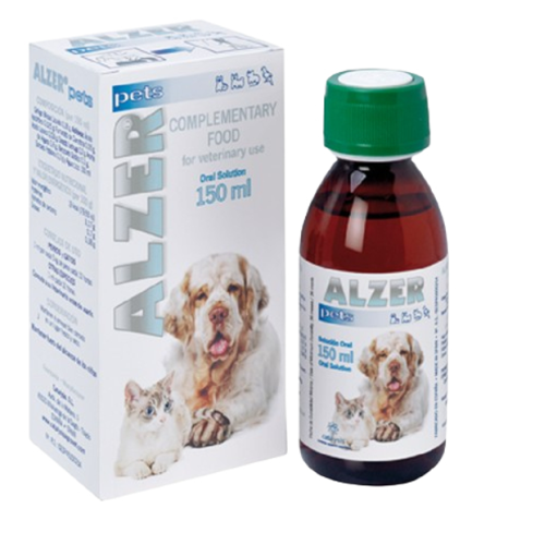 Пищевая добавка для пожилых кошек и собак Catalysis S.L. Ронифарм Alzer pets жидкость - 150 мл