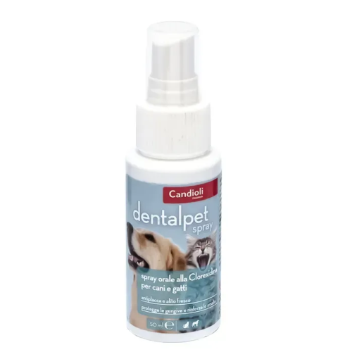 Гігієнічний засіб для собак і кішок Candioli Dentalpet Spray спрей - 50 мл