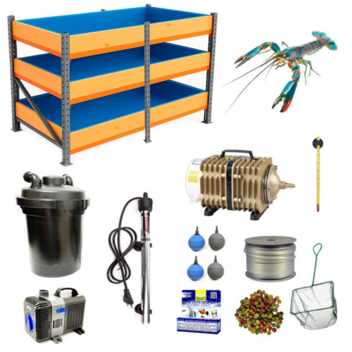 Комплект Zoocool для содержания и выращивания рака АККР Professional (11 м², 360х110см)