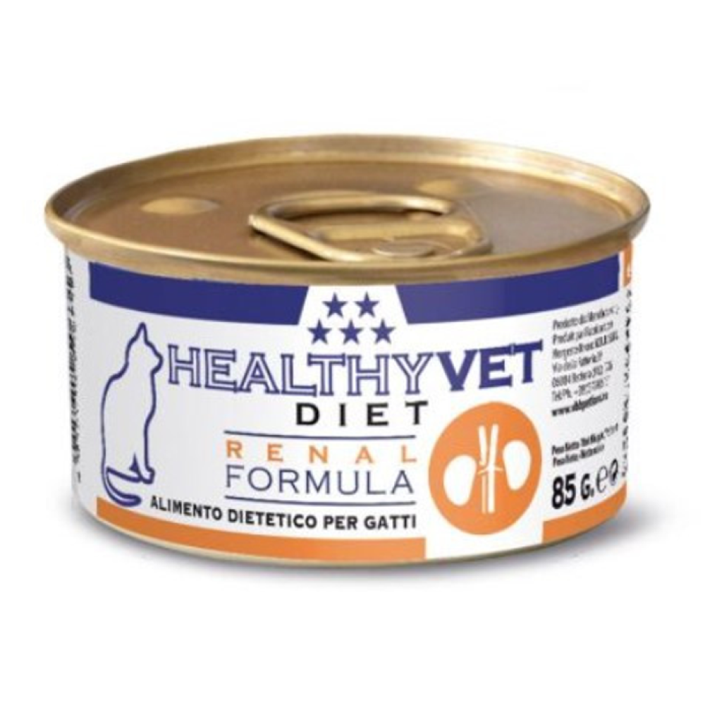 Вологий дієтичний корм для дорослих котів Kippy Healthy Vet Renal Formula (підтримка функції нирок) паштет - 85 гр