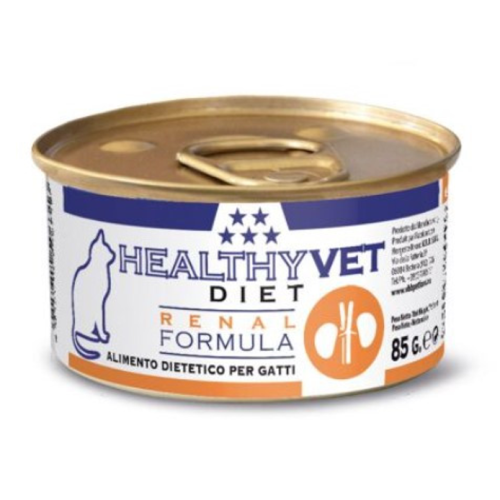 Вологий дієтичний корм для дорослих котів Kippy Healthy Vet Renal Formula (підтримка функції нирок) паштет - 85 гр