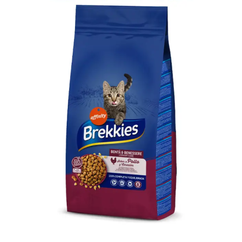 Сухий корм для дорослих котів з профілактикою сечокам'яної хвороби Brekkies Cat Urinary Care (з куркою) - 1,5 кг