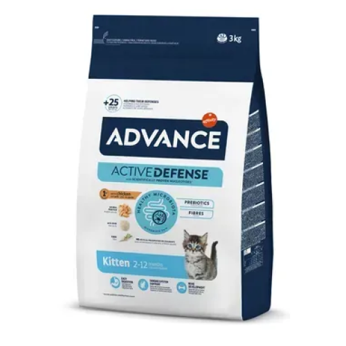 Сухой корм для котят Advance Cat Kitten (с курицей) - 3 кг